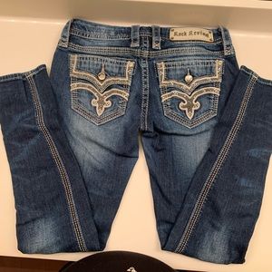 Rock Revival 27 skinnys, “Drew Cuffed” style